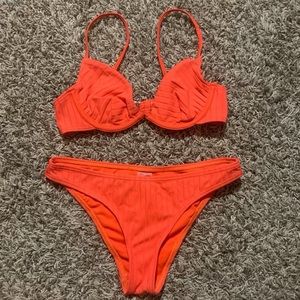 Cute orange bikini, never worn!